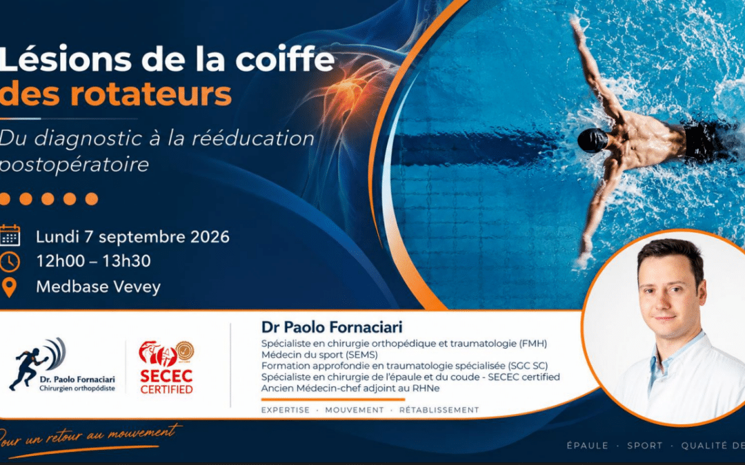 Formation continue « Lésions de la coiffe des rotateurs »